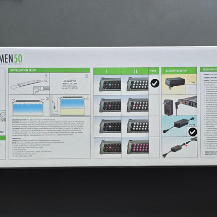 Beams Work HI-LUMEN 50 Refugium LED fixture 45-55 cm