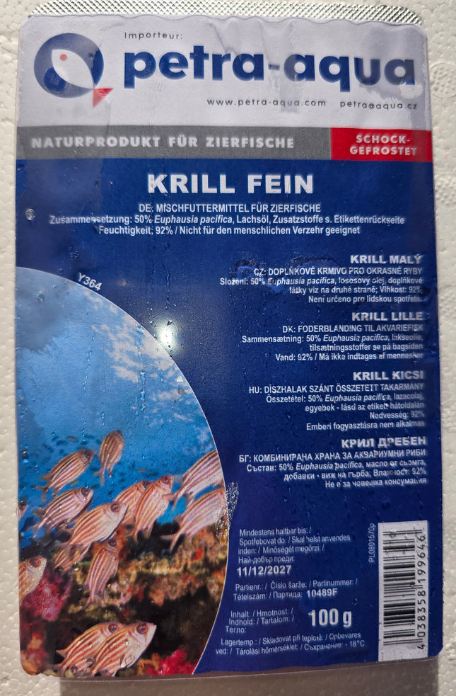 Krill Fein - frozen food - 100g blister