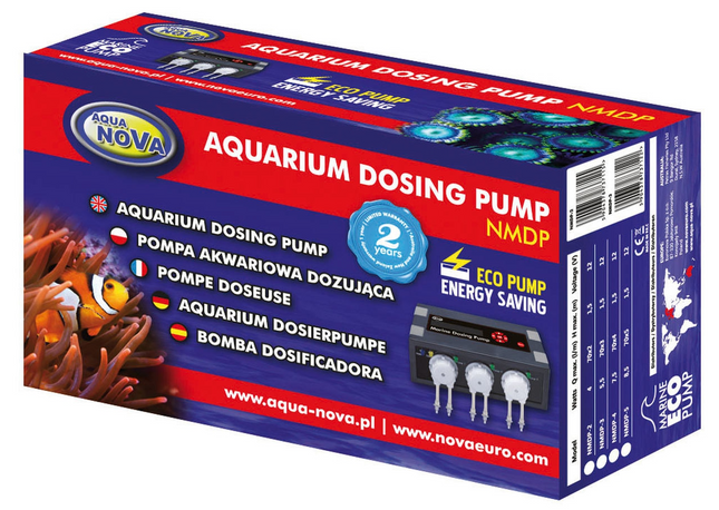 AquaNova NMDP-3 - three chanel peristaltic dosing pump