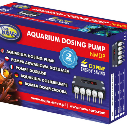 AquaNova NMDP-4 - four chanel peristaltic dosing pump