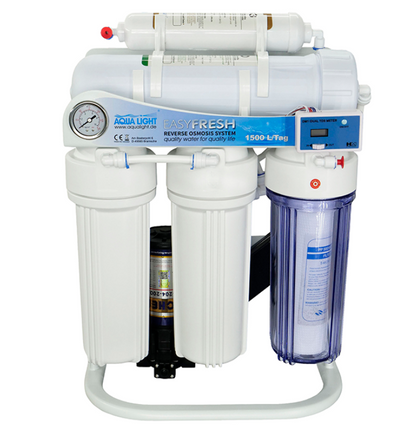 Reverse osmosis SUPER-1500 l/day with booster pump and digital controller