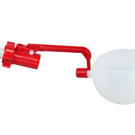 Floating valve, plastic 1/2"
